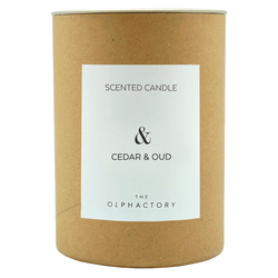 Свеча ароматическая 40ч Ambientair The Olphactory & Cedar & Oud