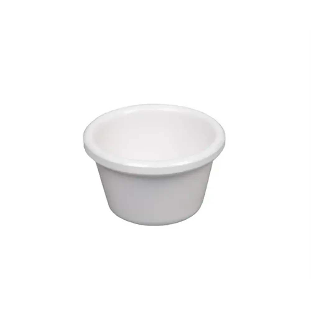 Соусник 50 мл d 5,9 см h3,6 см круглый пластик белый P.L. Proff Cuisine