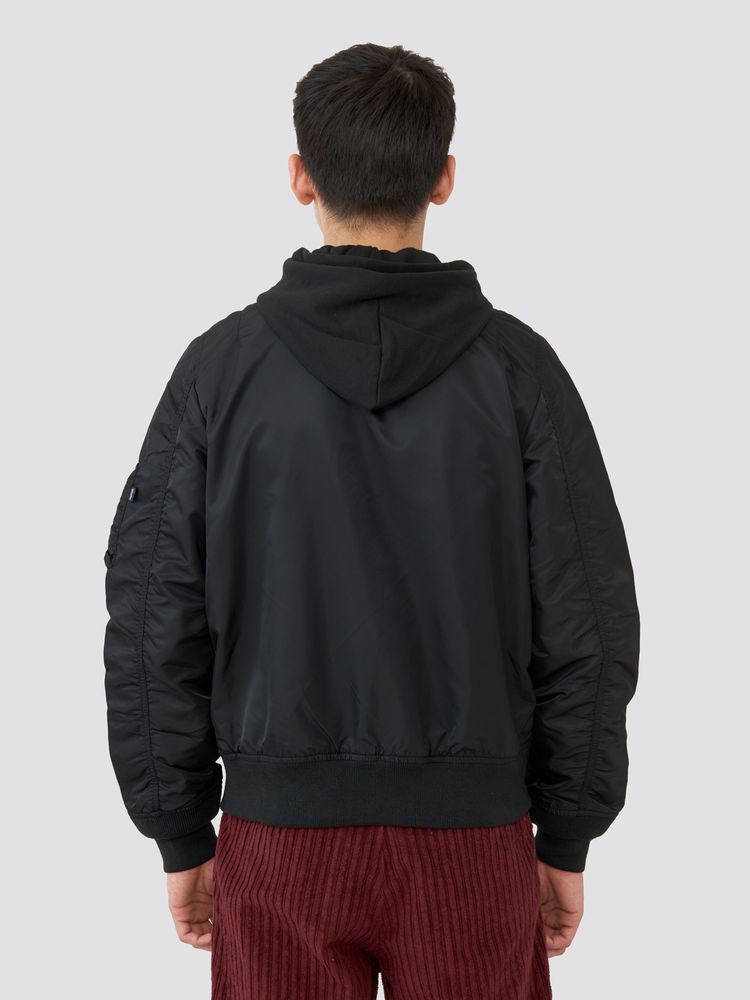 Бомбер Alpha Industries MA-1 Natus Black (Черный)