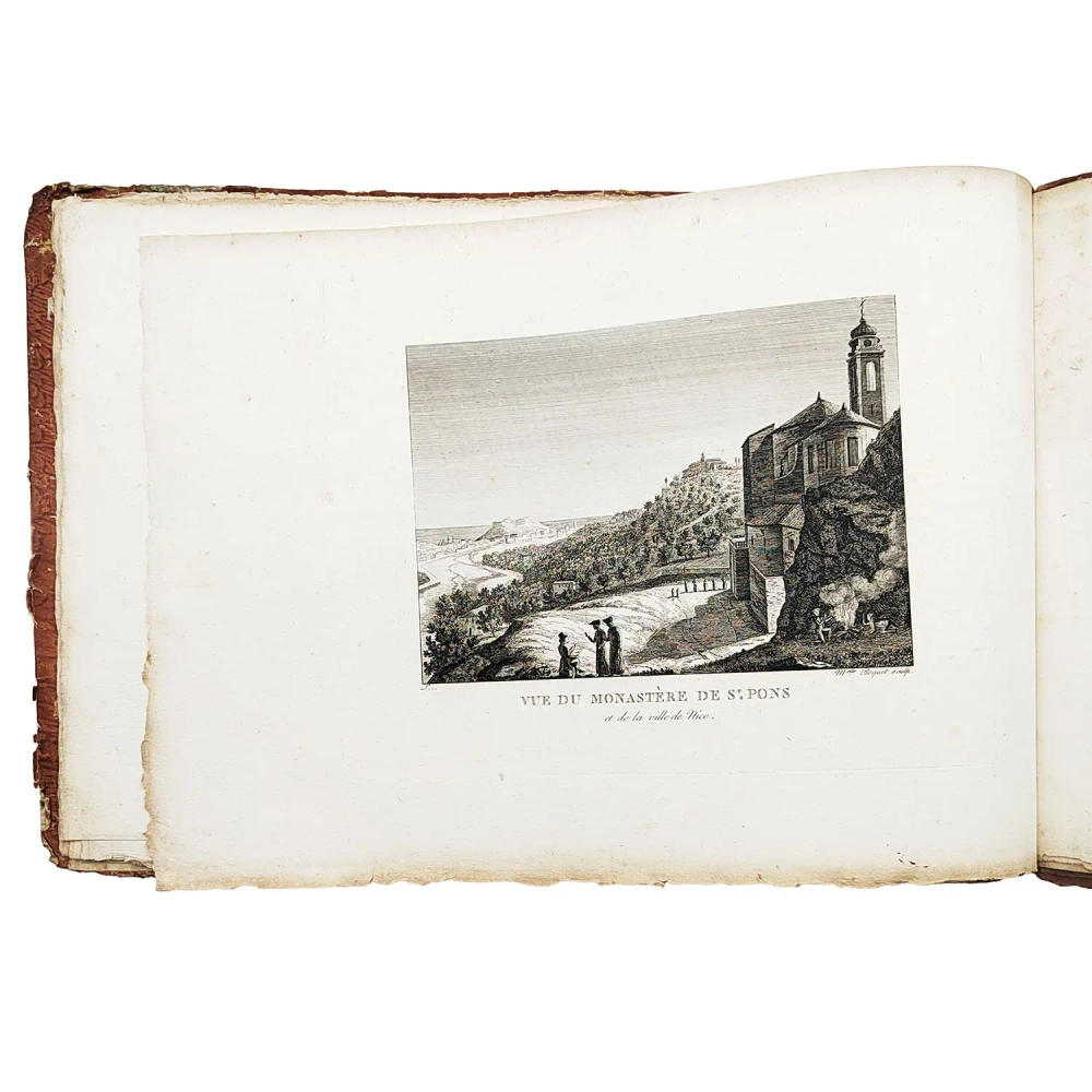 Ницца и ее окрестности, или 20 видов с натуры. [Nice et ses environs...] 1814. Гравюры