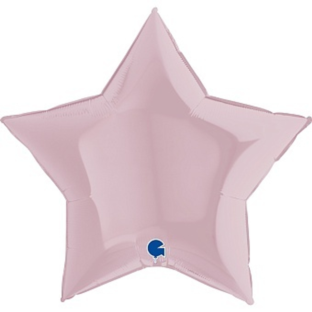 Г 18'' Звезда Розовый 40 см.