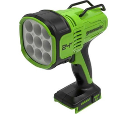 Фонарь-прожектор светодиодный аккумуляторный GREENWORKS G24SL, 24V, без АКБ и ЗУ (3401207)