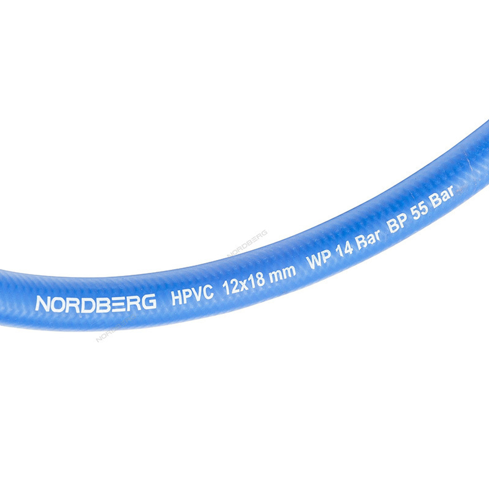 NORDBERG (H1218HPVC) Шланг воздушный гибридный PVC Ø12х18 мм