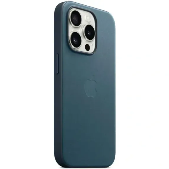 Чехол Apple FineWoven with MagSafe для iPhone 15 Pro Max Pacific Blue