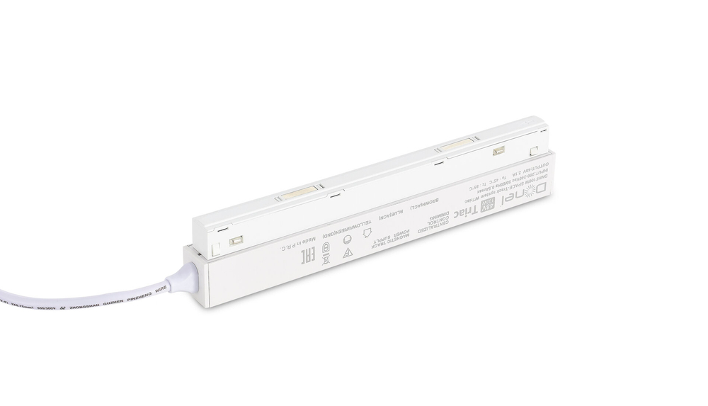 Блок питания 100W,  48V,  2А устанавливаемый в шинопровод Space Track,  L225xWxH мм,  диммируемый Triac,  белый