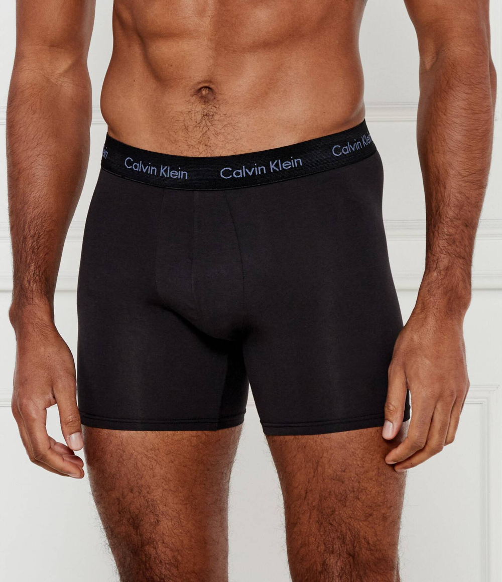 Трусики-боксеры 3шт. Calvin Klein Underwear - черный(000NB1770A)
