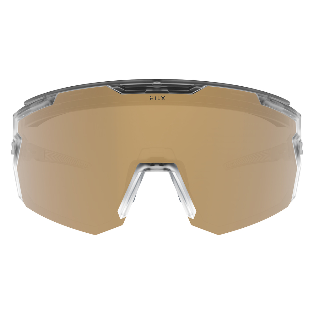 Спортивные очки HILX Samurai / Matt Crystal / Gold Polarized Lens + Clear Lens