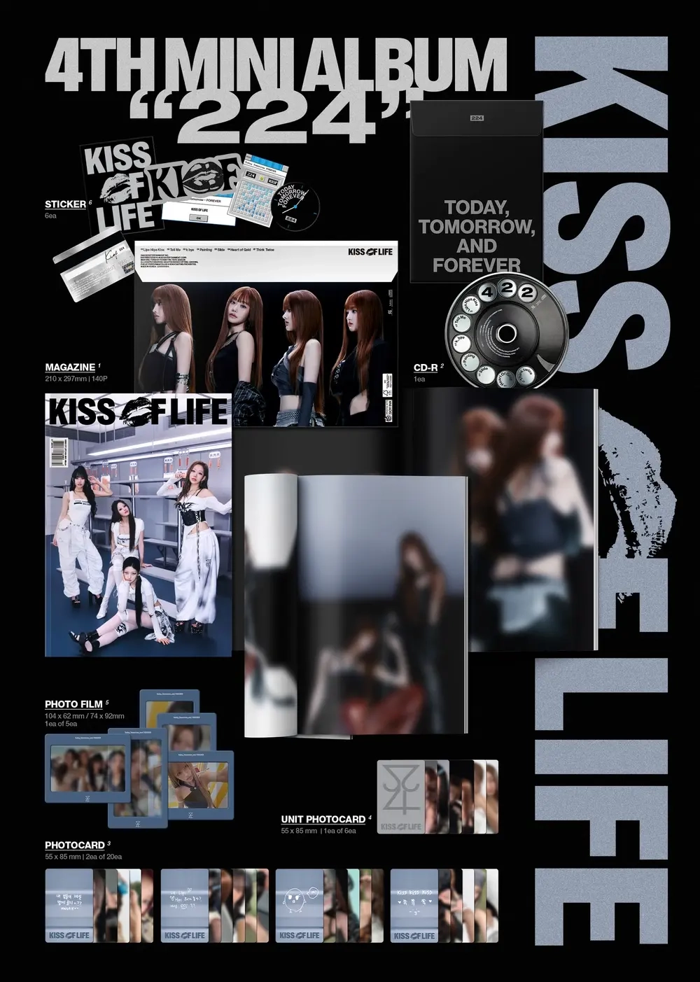 Альбом KISS OF LIFE - 224 (Magazine Ver.)
