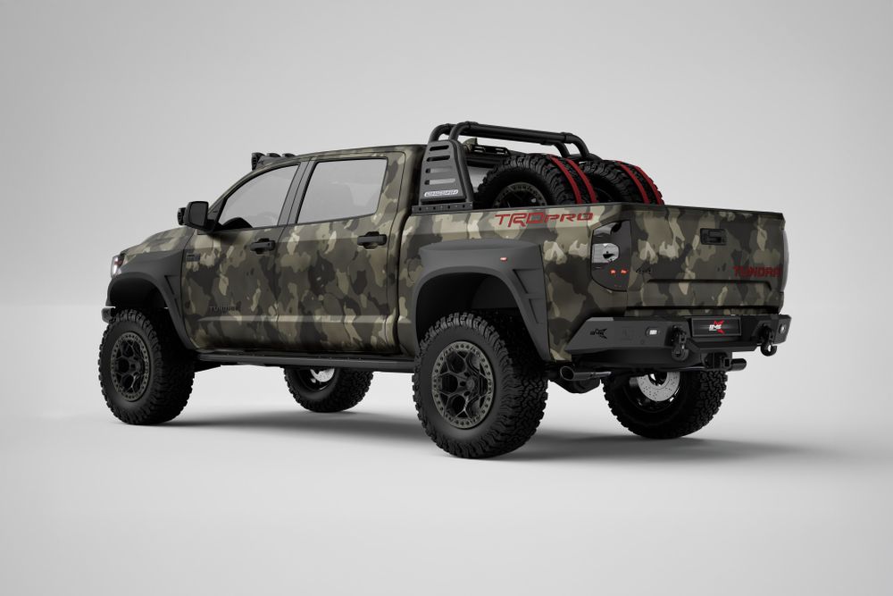 Бампер силовой задний BMS URBAN для Тойота Тундра 2014-2021