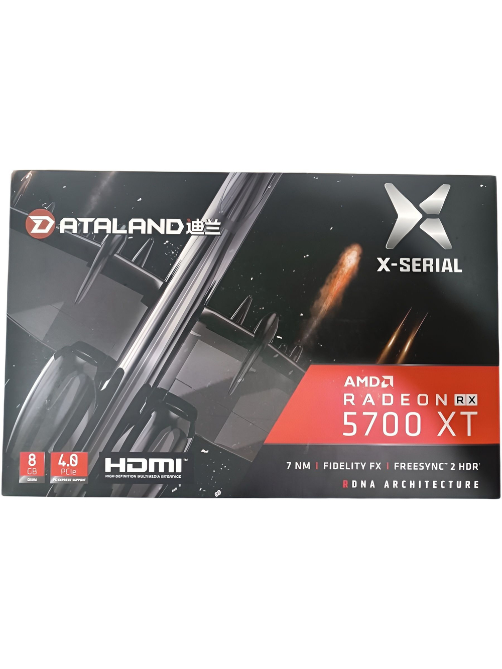 Видеокарта DATALAND Radeon RX 5700 XT 8GB X-Serial Warrior