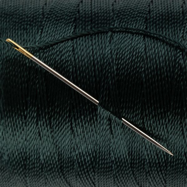 Нитки обувные Gamma 500D/3, 183 м, (200 ярд), 224 т.зеленый