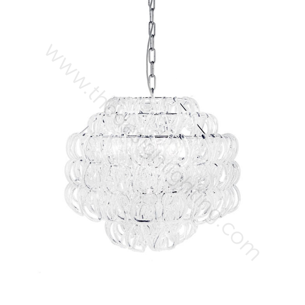 Pendant design lamp Giogali SP 50 by Vistosi (White)