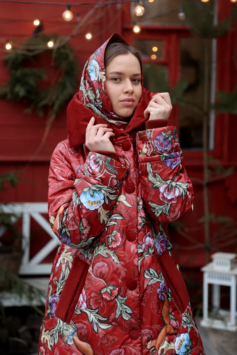 Пальто "Дамаск-23. Затейницы"