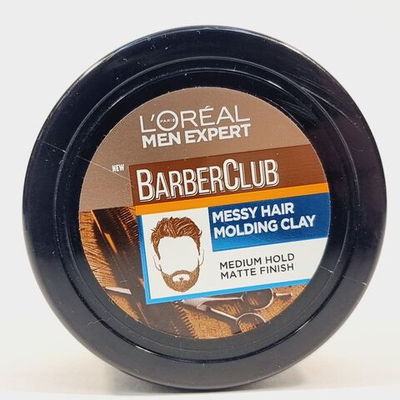 Крем для укладки бороды и волос Men Expert Clay Messy Hair Medium 75 мл (Франция)