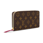 LOUIS VUITTON Clemence Wallet Monogram Fuchsia