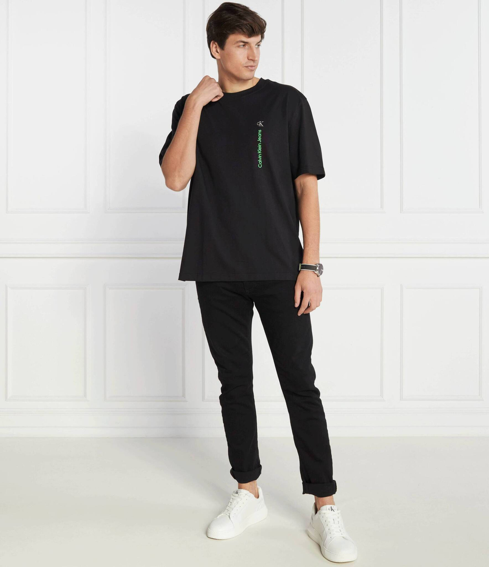 Футболка CALVIN KLEIN JEANS - черный(J30J323995)