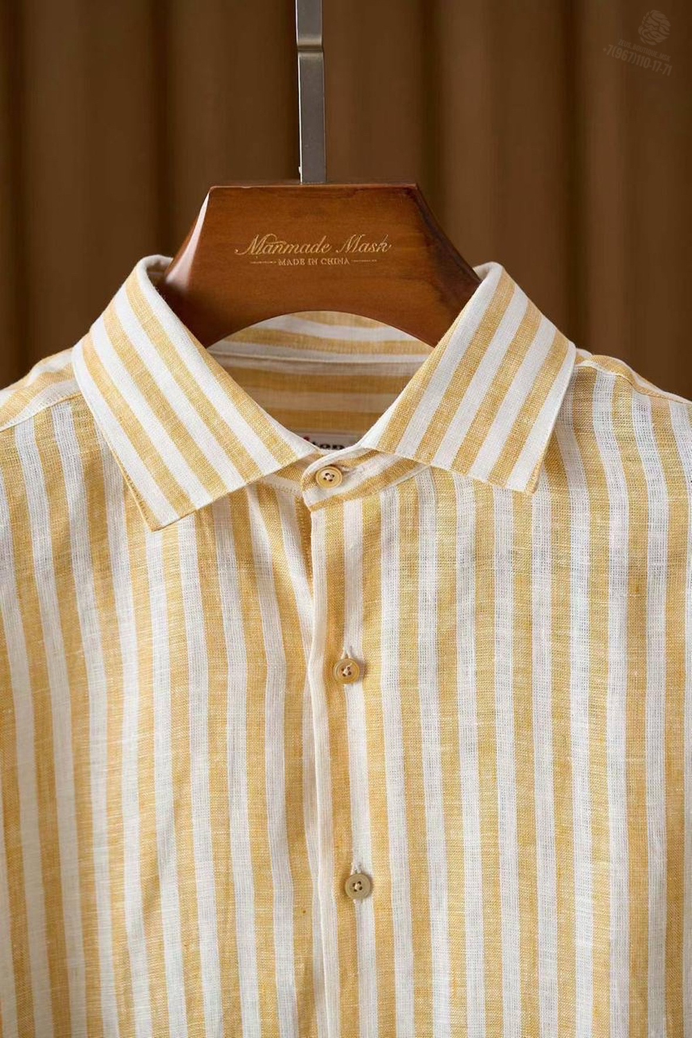 Льняная рубашка Kiton