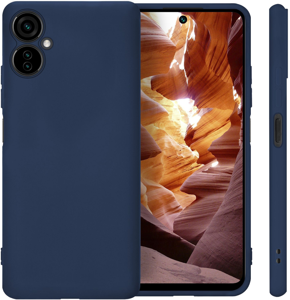 Мягкий Soft Touch чехол из силикона для TECNO CAMON 19 NEO (не PRO!) с бархатной подкладкой