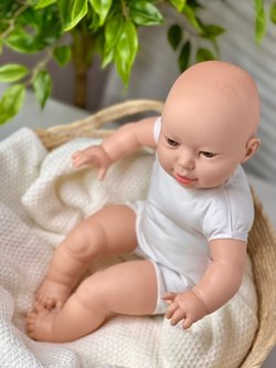 Кукла для девочки мягконабивная 42см без одежды (8076)