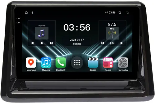 Магнитола для Toyota Noah R80, Voxy, Esqire 2014-2021 - FarCar S280 монитор 9.5" IPS на Android 13, CarPlay