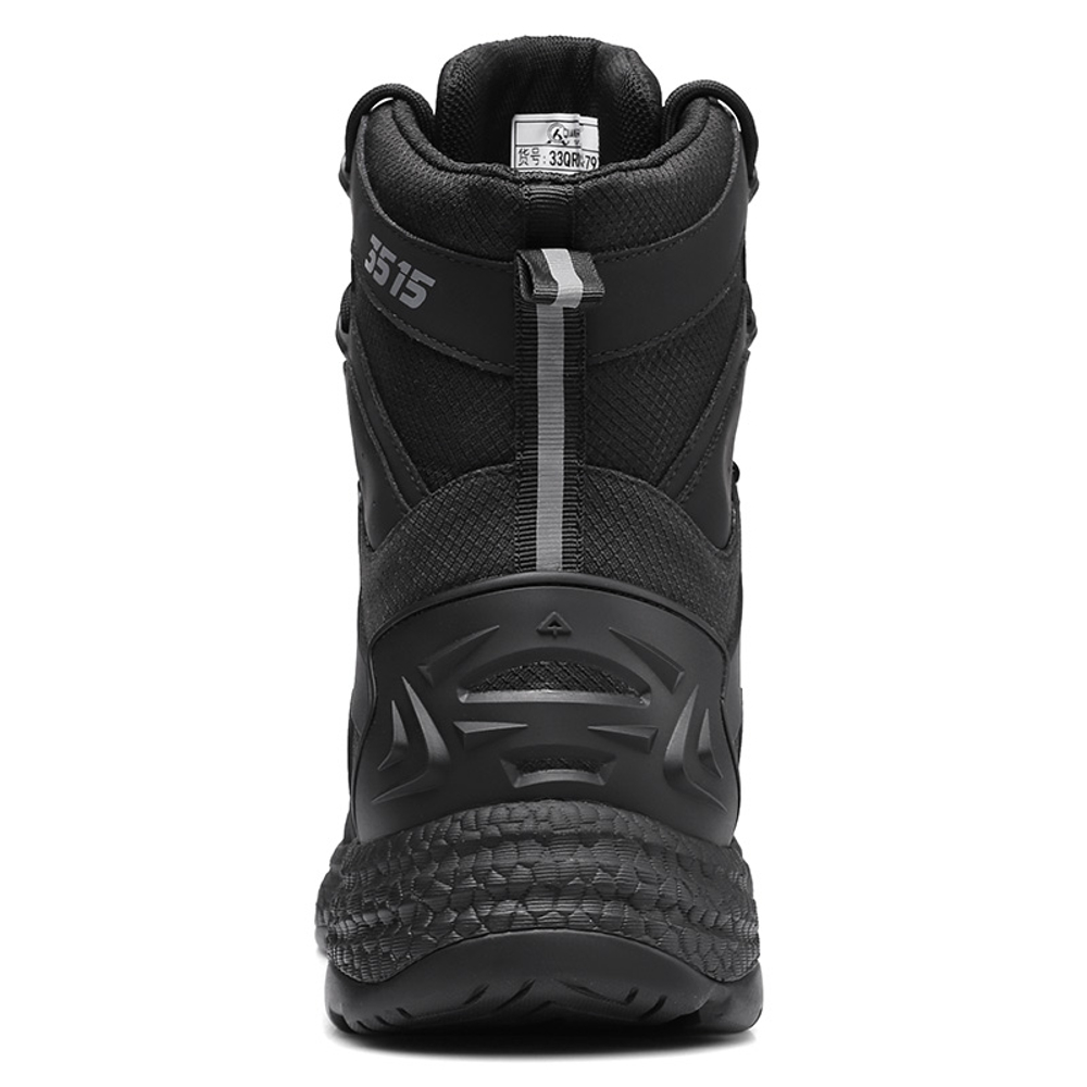 QIANGREN 3515 Men"s High Top Boots Mountaineering Shoes With Water Repellent Properties