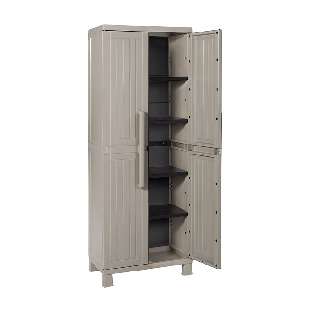 Уличный пластиковый шкаф Toomax Wood Cabinet Shelves