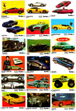 Вкладыши от жвачки Turbo Black - Турбо черные 70 штук без повторов. Серия 191 - 260. Полная серия
