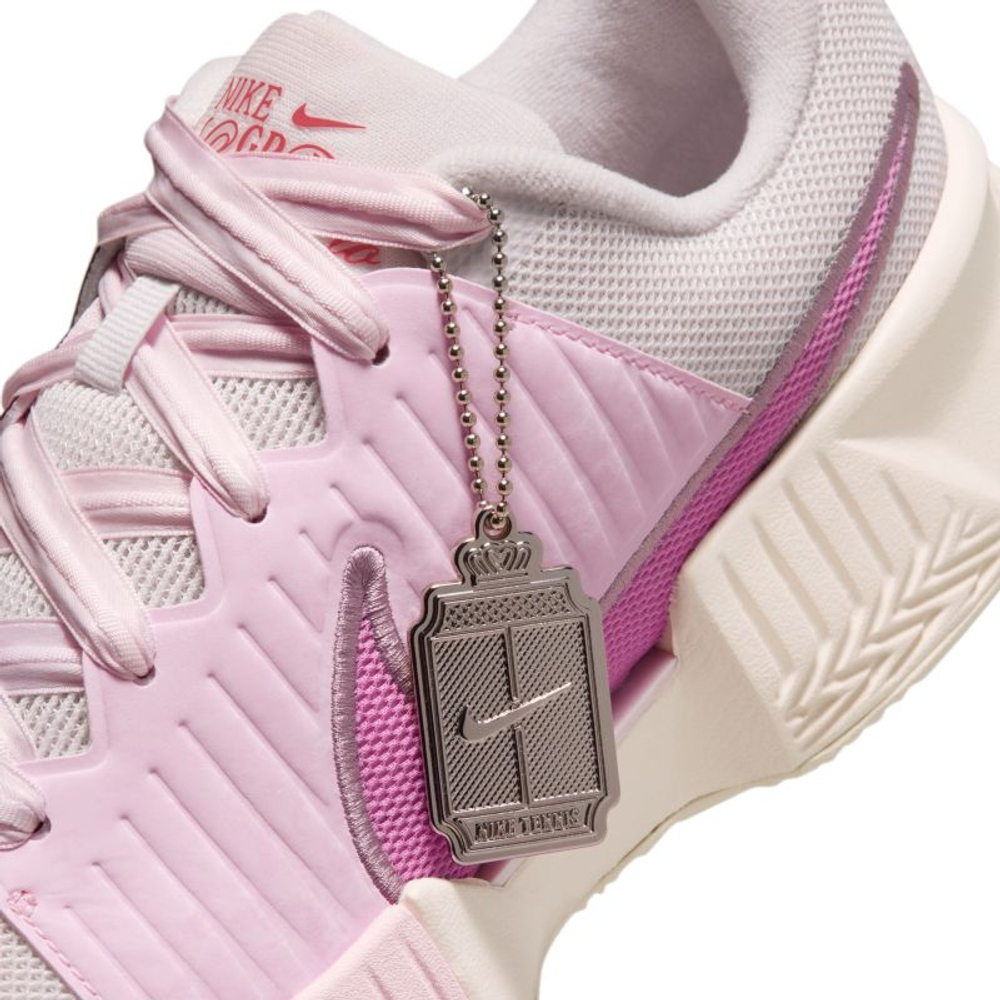 Женские Кроссовки теннисные Nike Zoom GP Challenge Pro Premium Clay - pearl pink/magenta-pink/foam-chalk