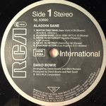 David Bowie ‎– Aladdin Sane (Германия)