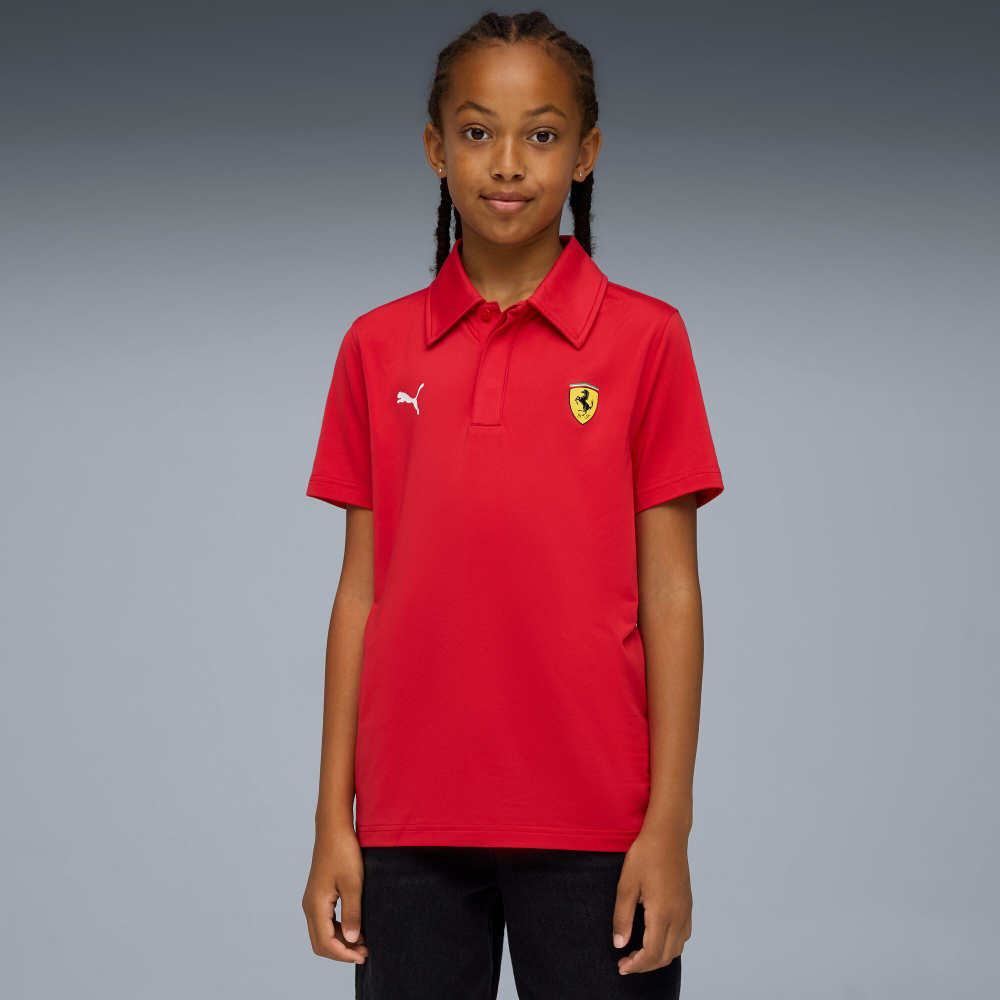 PUMA X SCUDERIA FERRARI ПОЛО SPORTSWEAR, КРАСНЫЙ