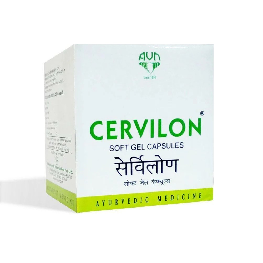 Травяной сбор для настоя AVN Cervilon Soft Gel Capsules Цервилон 90 капс