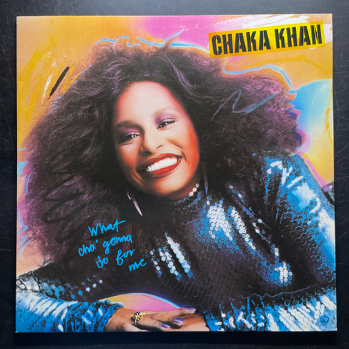 Chaka Khan ‎– What Cha' Gonna Do For Me (Германия 1981г.)