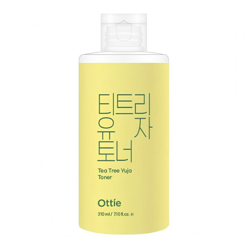 Ottie Освежающий тонер для лица с экстрактом чайного дерева Tea Tree Yuja Toner