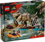 Конструктор Лего Парк Юрского периода Побег Ти-Рекса по реке | LEGO Jurassic Park T. rex River Escape - 76975, 199 д 5+