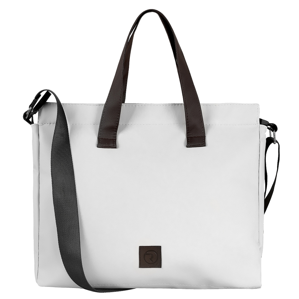 Коляска 2 в 1 Roan Esso Leather, White / Белый