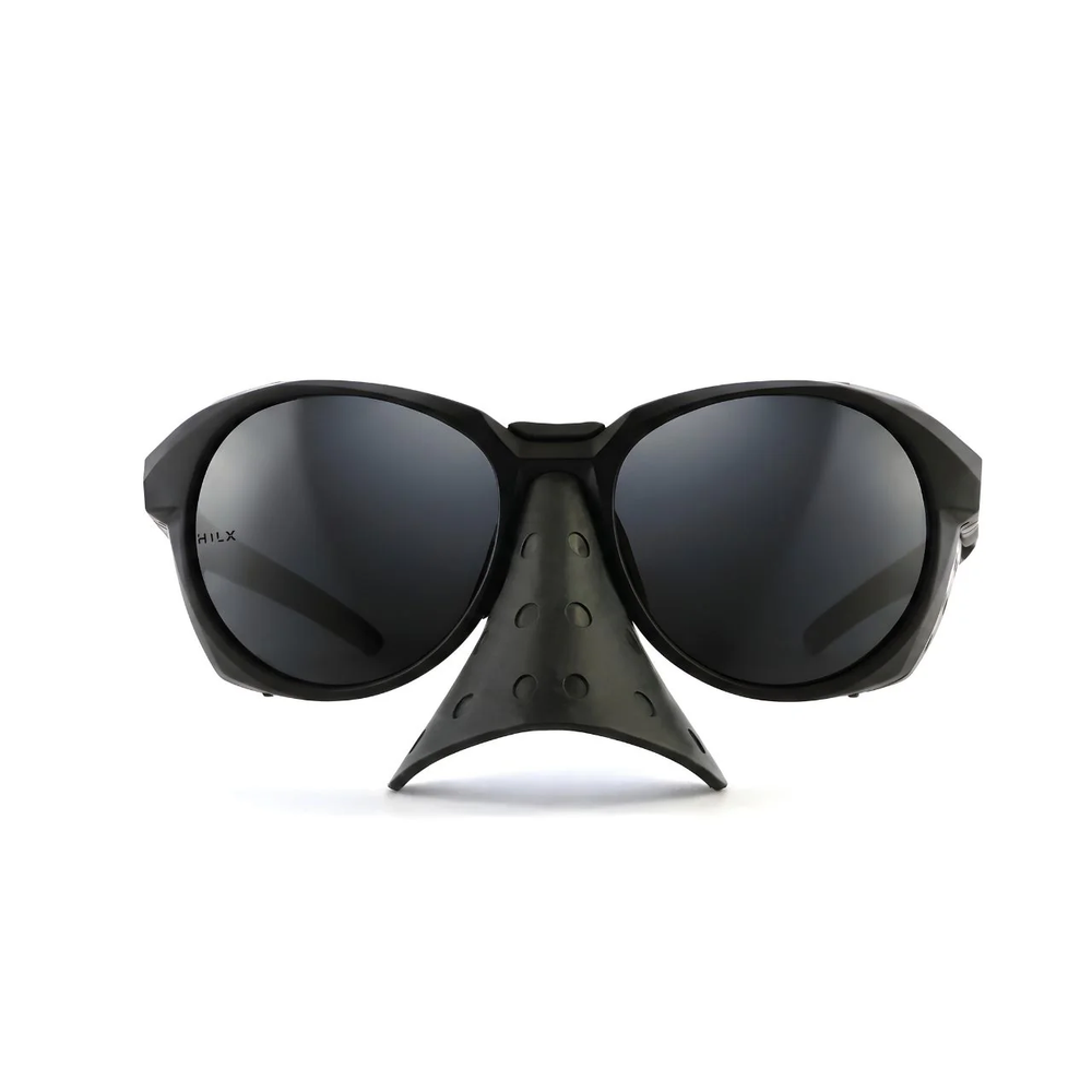 Спортивные очки HILX Oracle / Matt Black / Black Mirror Lens + Brown Mirror Polarized