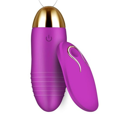 Вибро-яйцо беспроводное перезаряжаемое Remote Control Jumping Egg Elves 7 режимов (фиолетовый) (Цвет: фиолетовый)