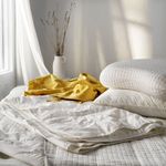 Евро одеяло IKEA VARSTARR (ВОРСТАРР), Стеганое, Летнее, Белый, 220x240 см