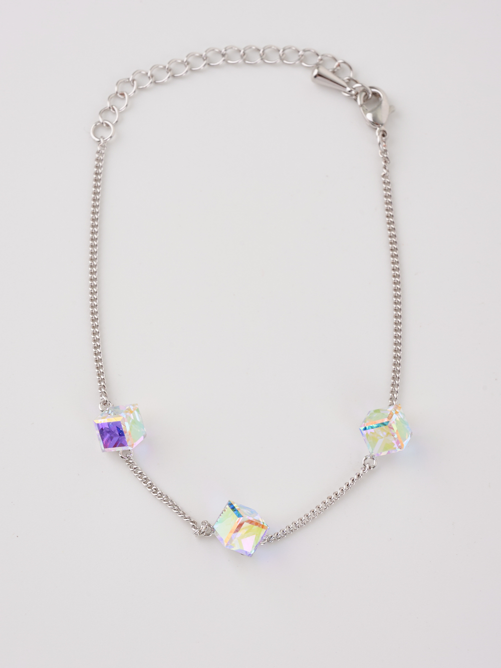Браслет Миражи с кристаллами-хамелеонами Swarovski