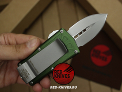Нож Microtech Exocet D/E - кинжальный клинок, зеленая рукоять RK/Н32