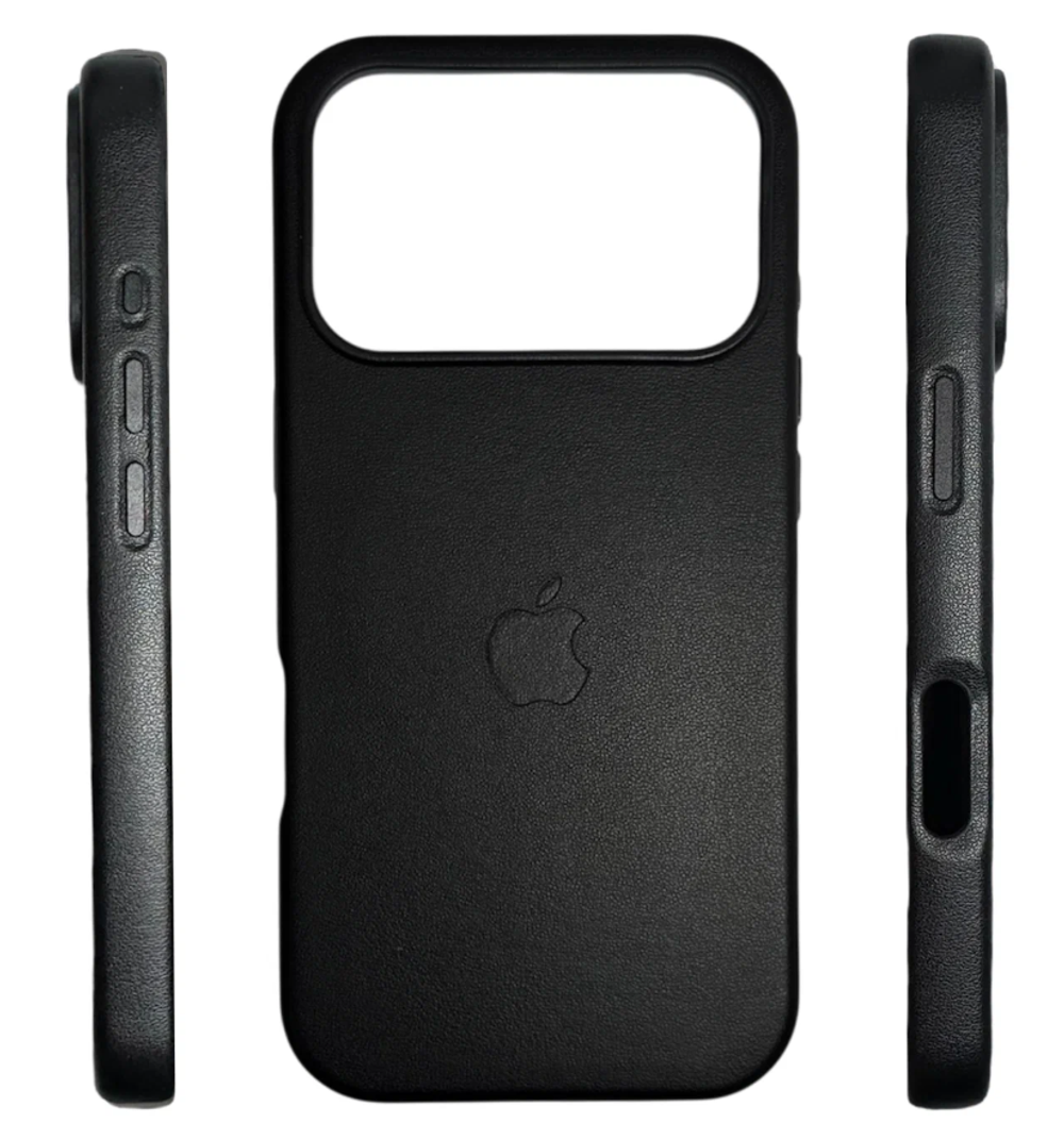 Накладка Leather Case MagSafe для iPhone 17 Pro