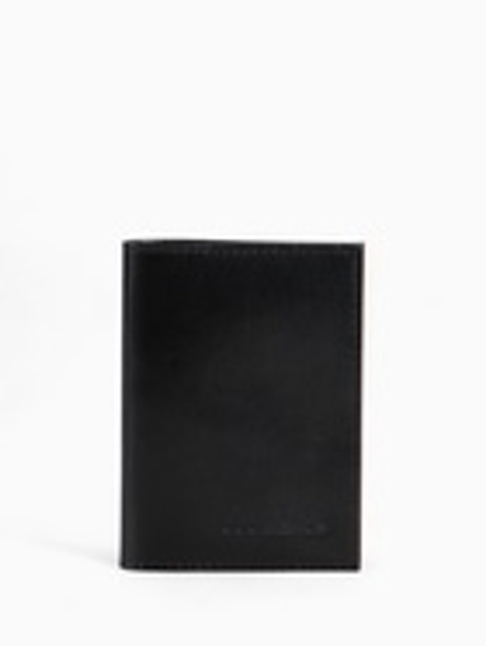 Обложка для автодокументов, натуральная кожа, гладкая, 10×1×13 см, чёрная