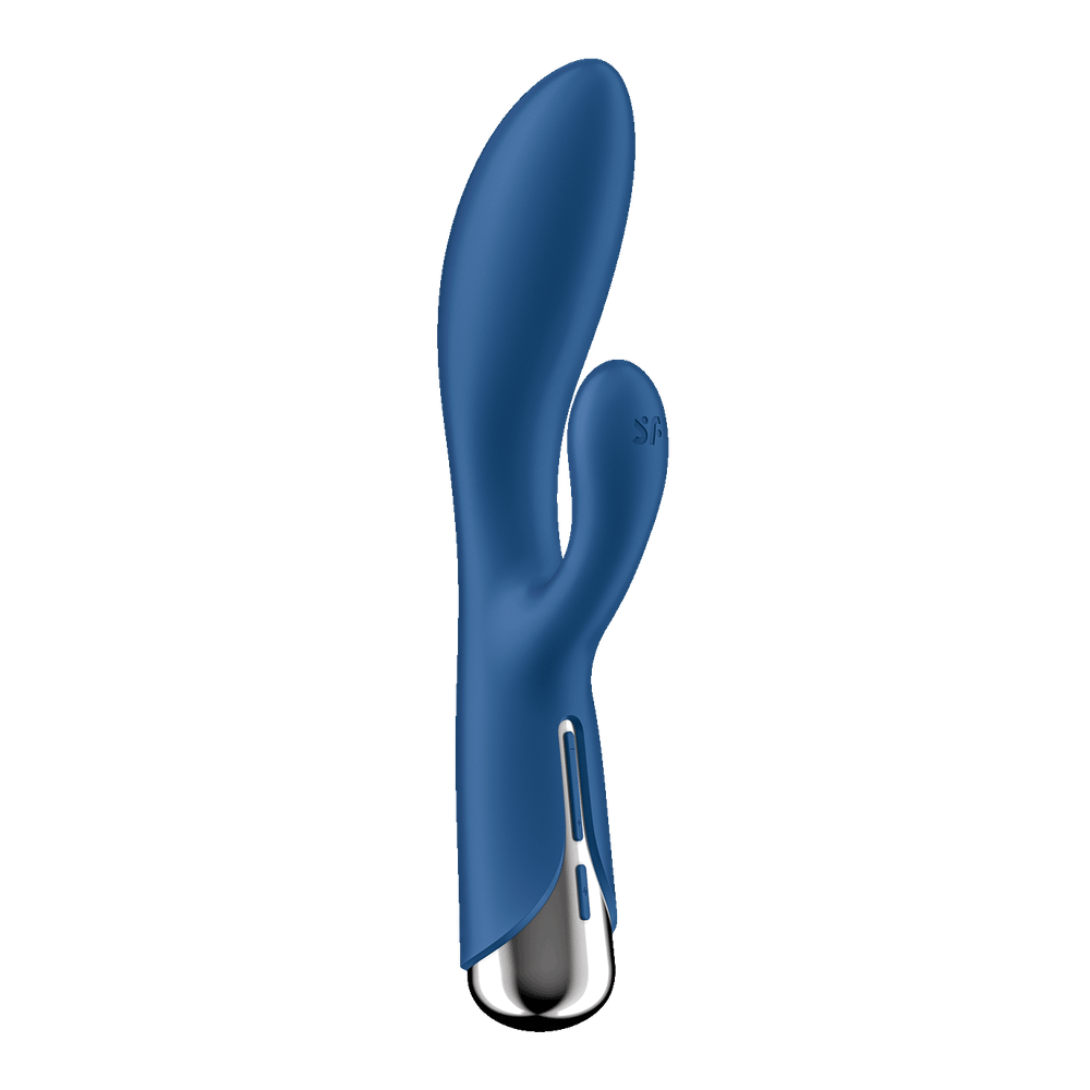Вибратор кролик Satisfyer Spinning Rabbit 1, голубой