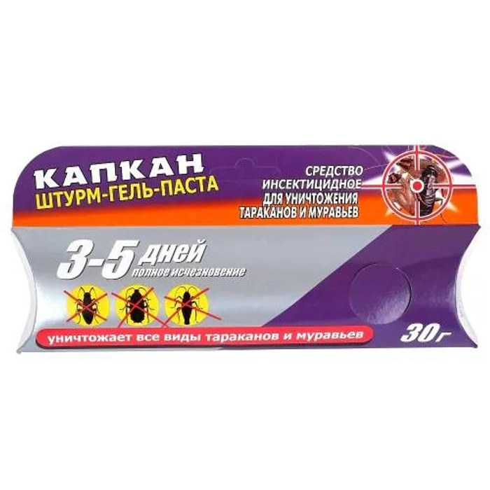 КАПКАН ГЕЛЬ ШТУРМ ОТ ТАРАКАНОВ 30 ГР. 68.28 0235 0174