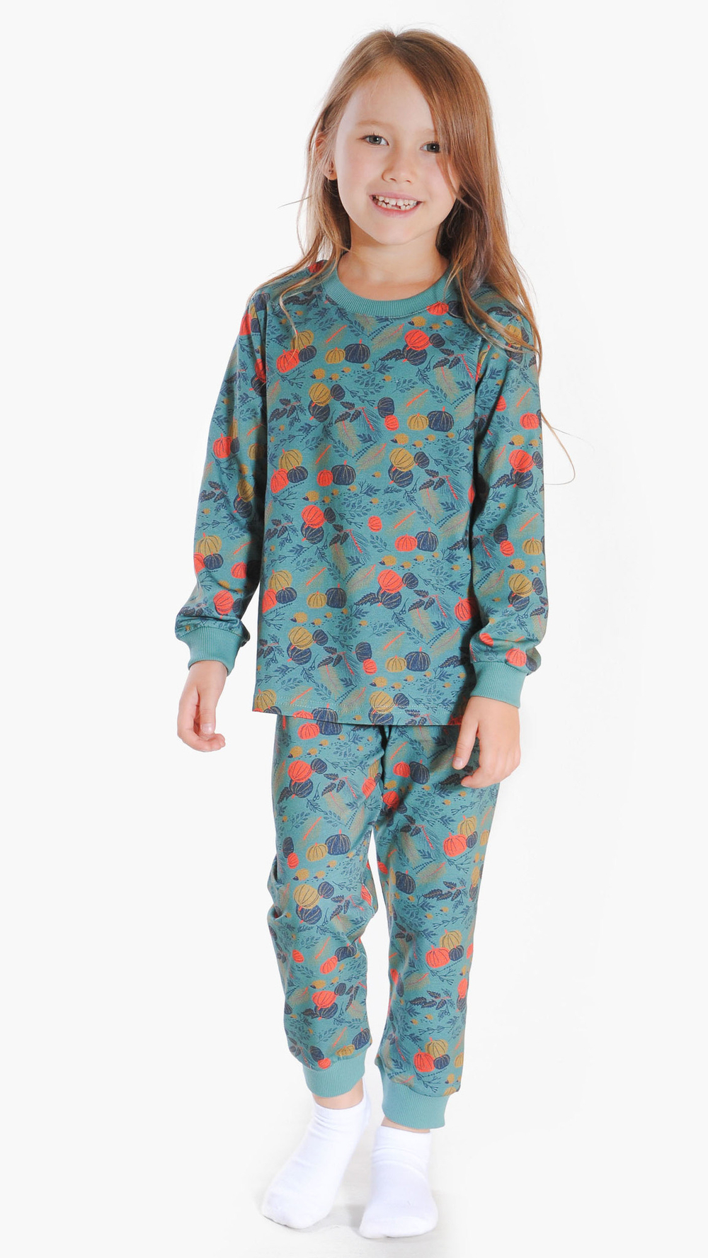 Пижама трикотажная для девочки 4-8 лет Fleur de Vie