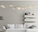 Ceiling design lamp  Branching Discs by Lindsey Adelman (5 lampshades,  Gold)