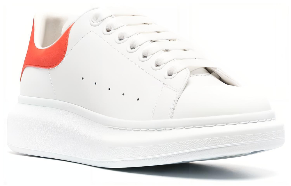 Alexander McQueen Oversized White Warm Orange