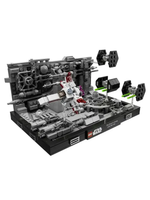 Конструктор Лего Звёздные войны Диорама: Пролет над Звёздой Смерти | LEGO Star Wars Death Star 75329 665 дет 18+