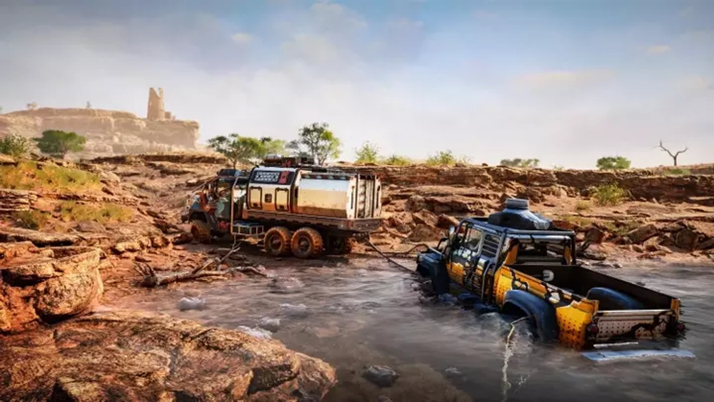 Expeditions: A MudRunner Game Стандартное издание (диск для Xbox One/Series X, интерфейс и субтитры на русском языке)