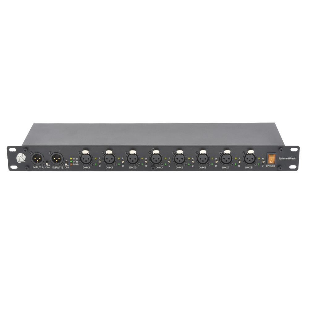 DMX Сплиттер ЯRILO Rack2x8